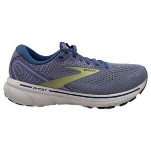 Brooks Ghost 14 Women's Running Shoes Purple Impression & Dutch Lime Size 9.5 M